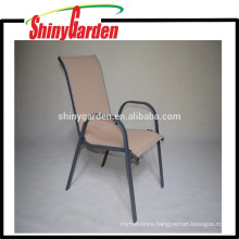 Hot Sales Steel Frame Commercial Indoor/Outdoor Restaurant Stack Stackable Chair